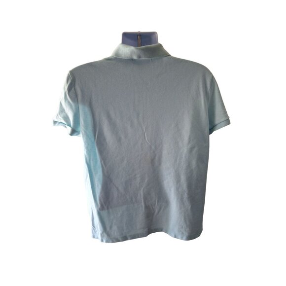 Lacoste Mens Polo Shirt Light Blue Size 46  Regular Fit Cotton Preppy Golf - Picture 2 of 7